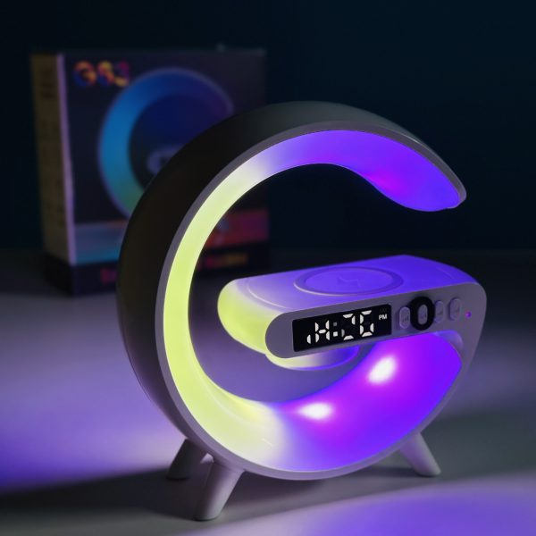 ntelligent Atmosphere RGB Light Bluetooth Speaker With Wireless Charging