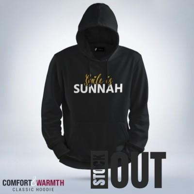 “Smile is sunnah” Islamic Hoodie (Black)