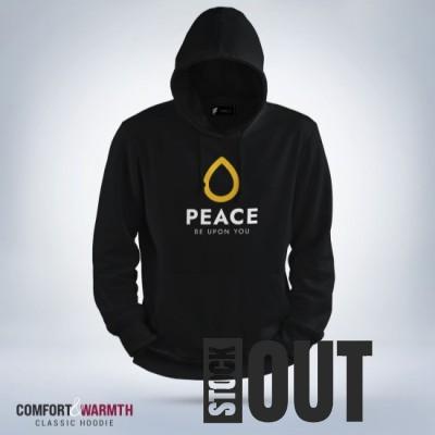 “Peace Be Upon You” Islamic Hoodie (Black)