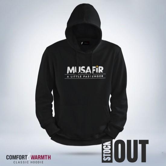 “Musafir A Little Passenger” Islamic Hoodie (Black)